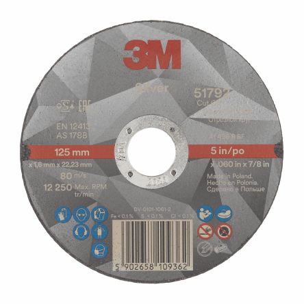 Pjovimo diskas Silver T41 125x1,6/22,23mm