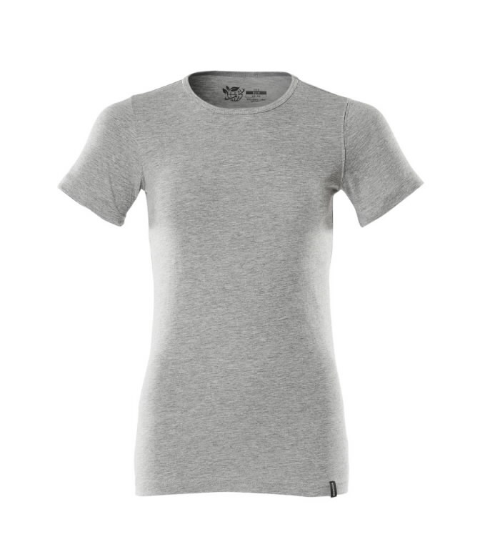 T-Shirt 20492 Sustainable, ladies fit, grey flecked L, Mascot