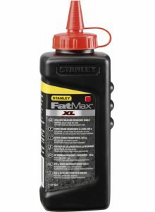Paint powder for marking cord, red 226g, Stanley