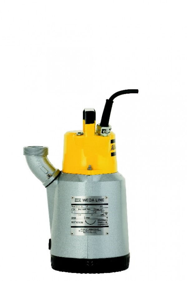Drainage submersible pump WEDA D10N, with float, Atlas Copco