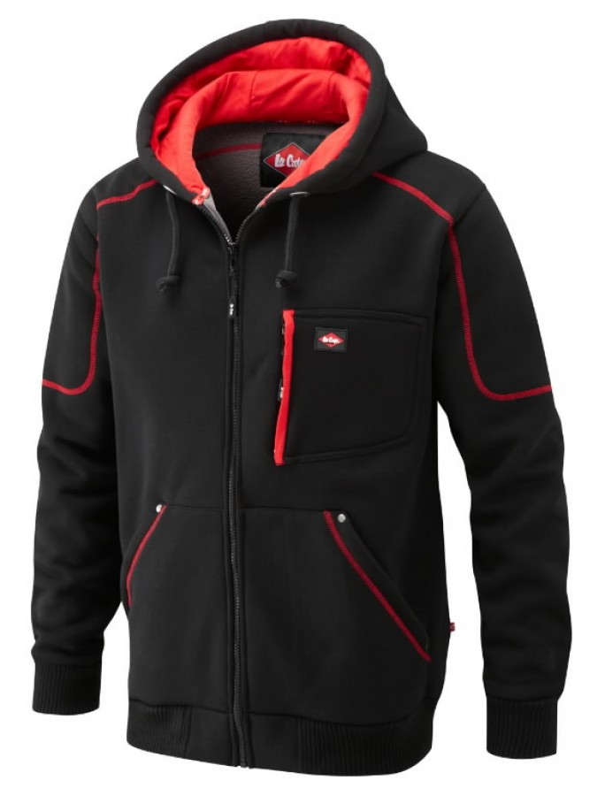 lee cooper zip hoodie