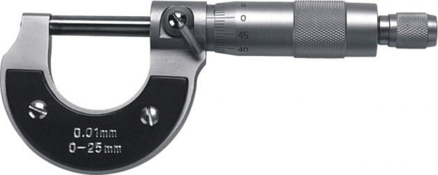 mikromeeter mudel 533  25-50/0,01mm, Scala