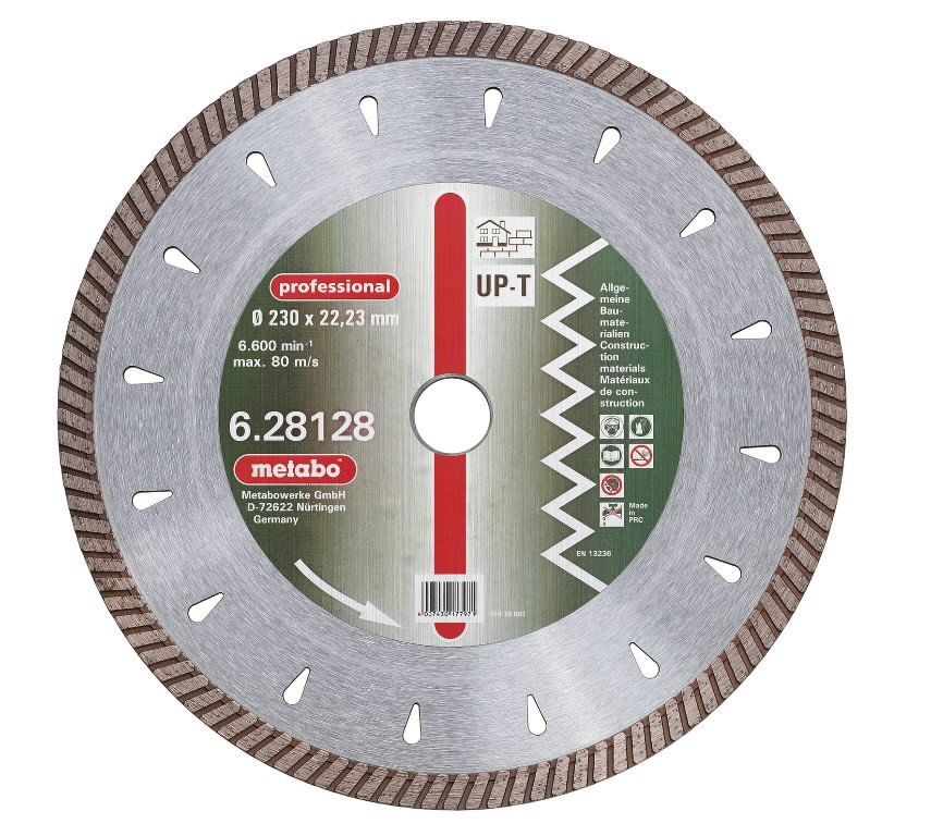 Diamond cutting disc professional UP-T 125/22,23mm, Metabo