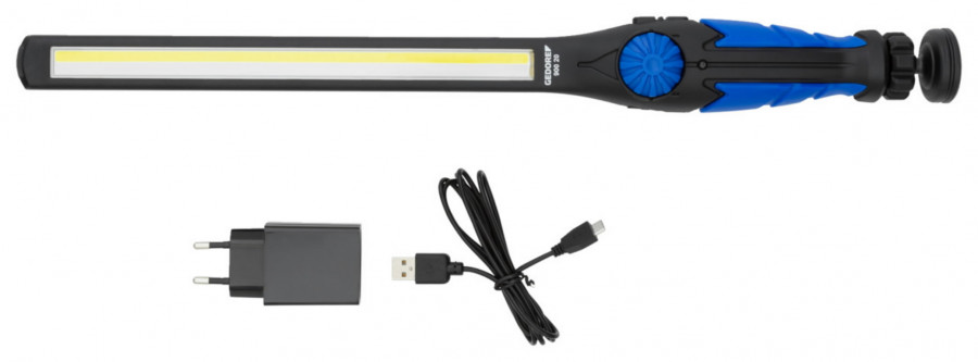 Käsivalgusti LED/UV Li-MH USB laadijaga, 620lm, Gedore