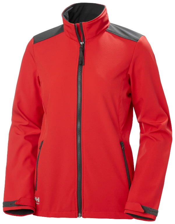 Softshell jacket Manchester 2.0, women, red M