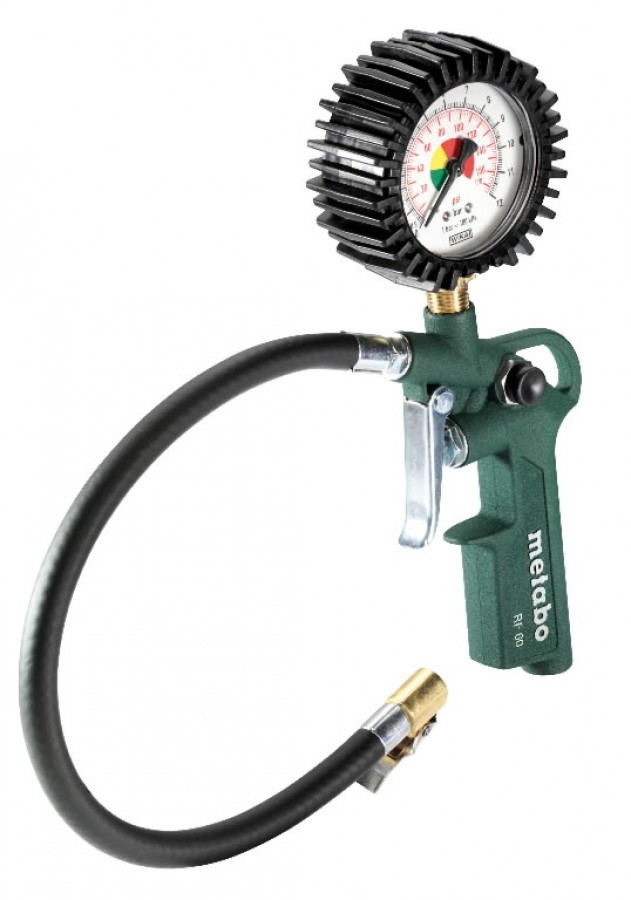 Rehvipumpamispüstol - manomeeter RF 60, Metabo