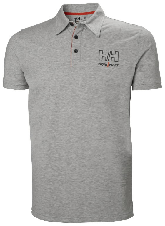 Polo shirt Kensington, grey 2XL, Helly 