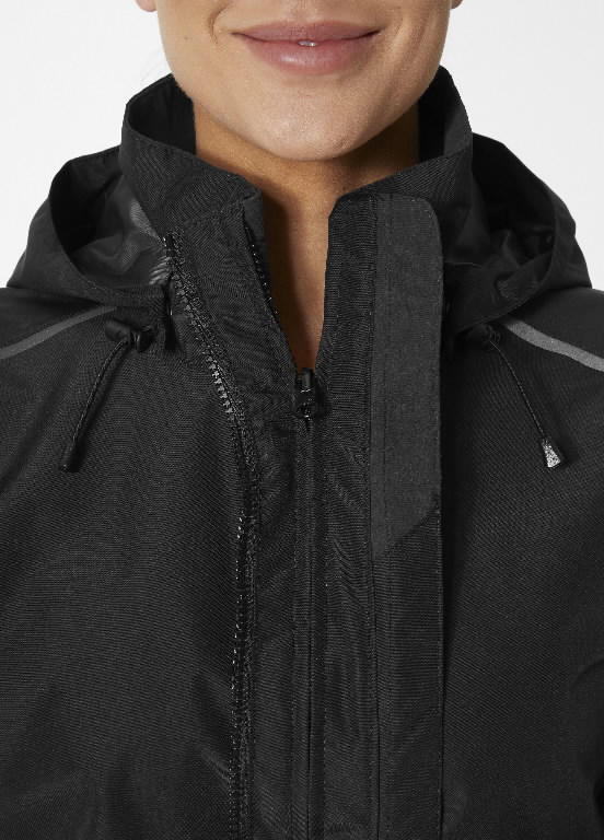 Shell jacket Manchester 2.0 zip in, women, black 2XL 4.