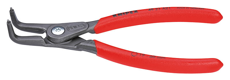Replės išoriniams žiedams lenktos A21, Ø 19-60mm, Knipex