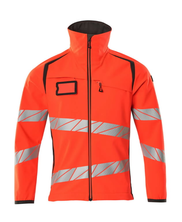 Jaka Accelerate Safe Hi-vis CL2, sarkana/pelēka, 4XL, Mascot