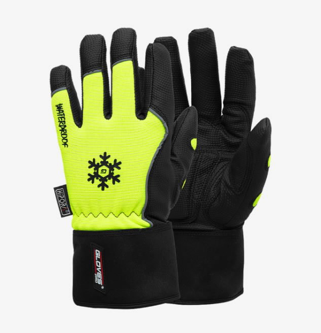 Talvekindad, PU peopesa, Spandex, lai ranne, Black Signal 8, GlovesPro