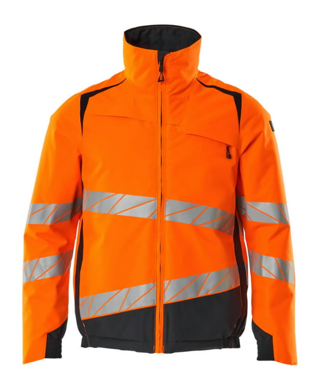 Hi-vis winterjacket Accelerate Safe, CL3, orange/dark navy 4XL, Mascot