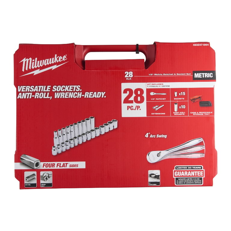 Ratchet set milwaukee sale