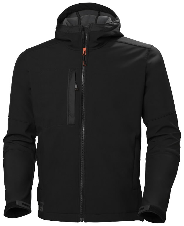 SOFTSHELL hooded Kensington, black 3XL, Helly Hansen Workwear