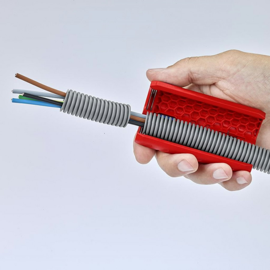 Isolatsioonikoorija 0,2-4.0mm2, kaablikõri lõikuriga 13-32mm, Knipex