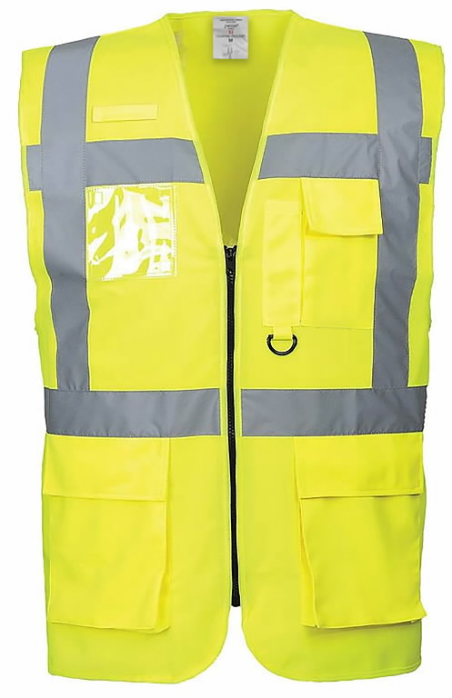 Hi-vis veste Lsgp, CL2, dzeltena, 2XL, Pesso