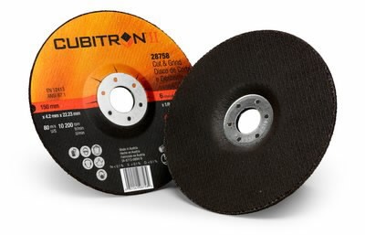 Cutting disc3M™ Cubitron™ II T27, 125mm x 4,2mm x 22,23mm, 3M