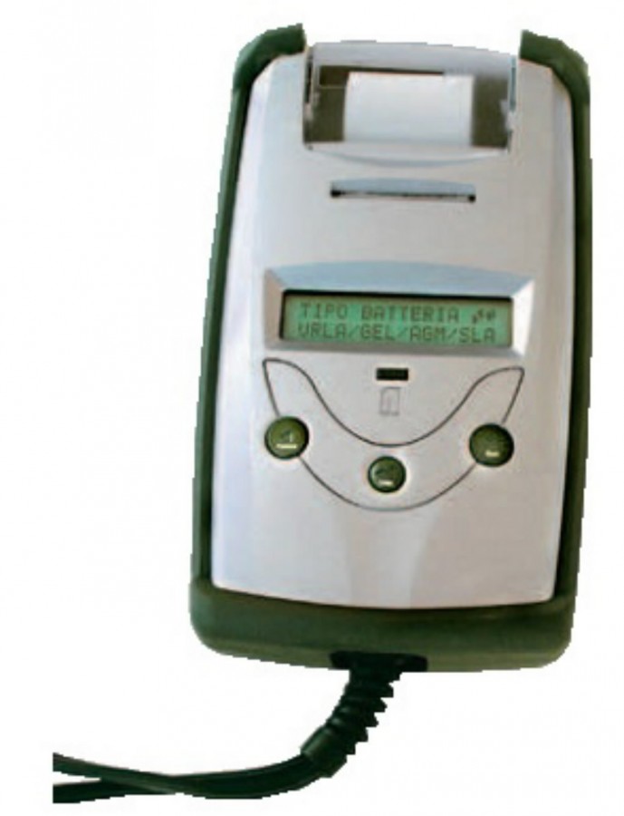 Тестер для аккумулятора и генератора, 6/12 В, с принтером BT501, SPIN 2.