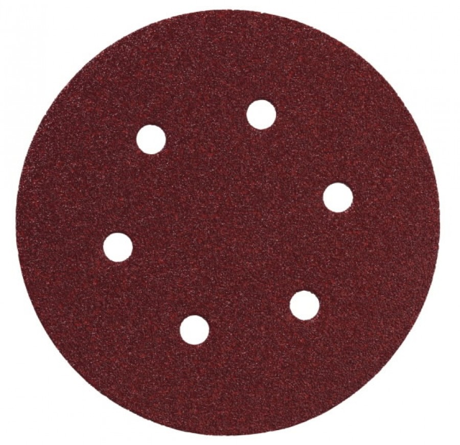 Šlifavimo popierius 150mm P80 SXE450 - 5vnt 150mm P80 1