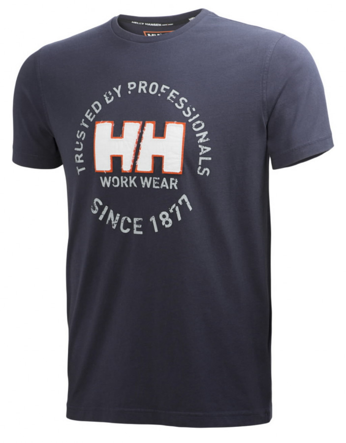 Helly Hansen Workwear Flanellhemd Vancouver Shirt Arbeitshemd 3XL 79100 grau 