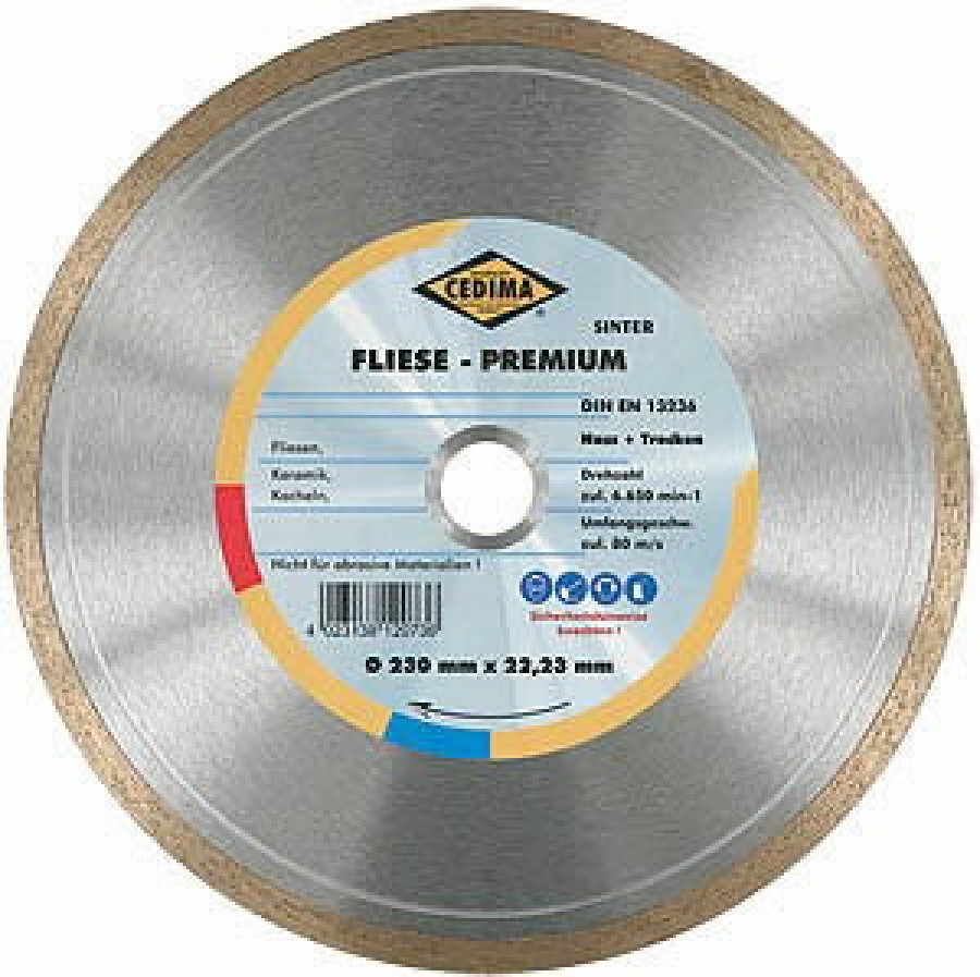 Алмазный диск для плитки EC-110 115/22,23 мм, CEDIMA