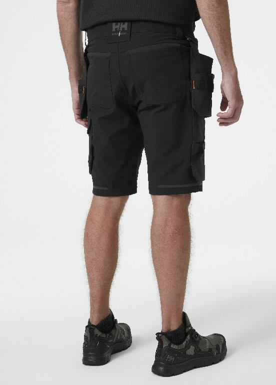 Service shorts with hanging puckets Kesnington, black C46 6.