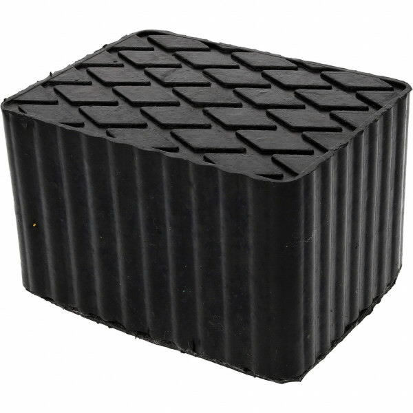 Rubber pad 06 for lifting platforms, 160 x 120 x 100 mm, KS Tools