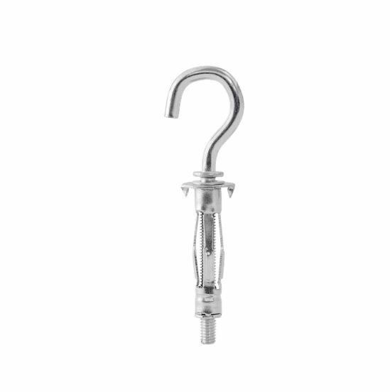 Hollow wall anchor with angle-, ring- and rounded-hook, 25 k  6.