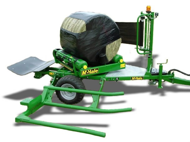 Round Bale Wrapper McHale 991 BJS, Mchale