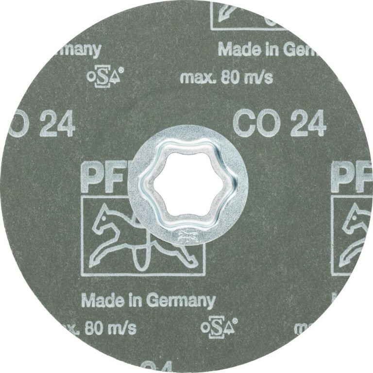 Fiber disc for steel CC-FS CO 125mm P24, Pferd