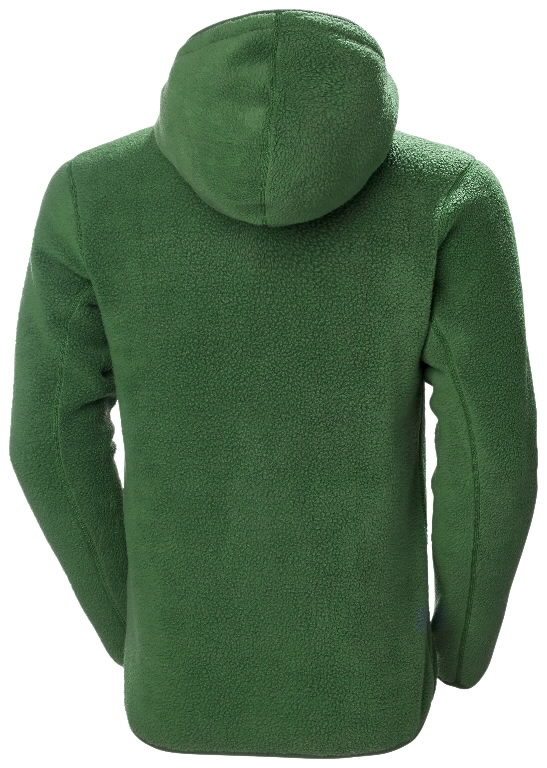 Džemperis fleece Heritage Pile, su gobtuvu, žalia S 2.