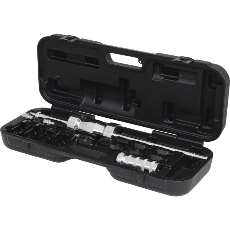 Universal injector removal kit, 14 pcs, KS Tools