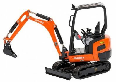 Scale model KUBOTA KX019-4, Kubota