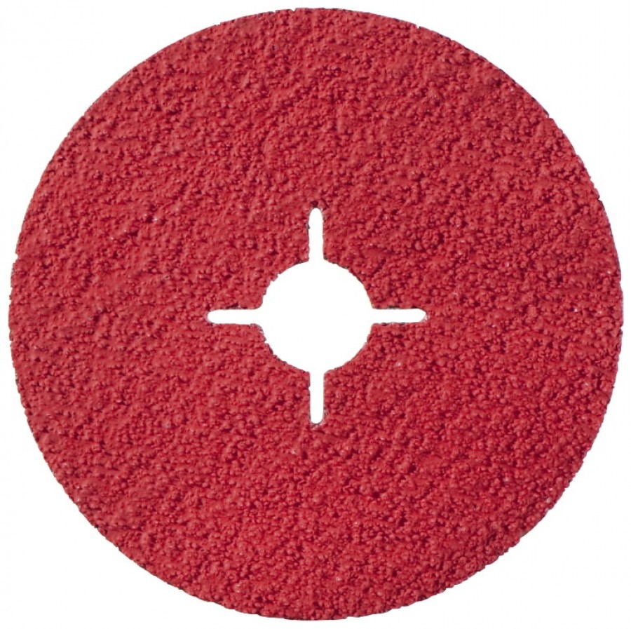 Fibre-backed abr.disc 125mm, P80 125mm P80, Metabo