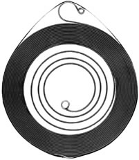 Spring, Starter HVA / JONSERED #5016302-01, BBT