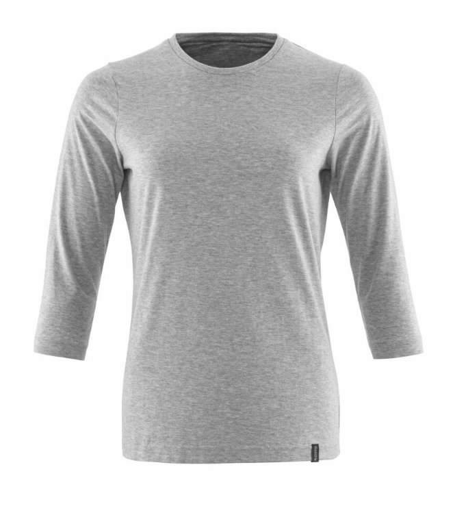 T-shirt 20191 ProWash, 3/4 sleeves, ladies, grey flecked M, Mascot