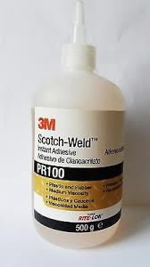 3M Scotch-Weld PR100 cyanoakrilato klijai 500g 