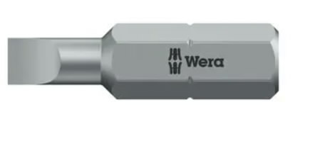 Otsak 1/4´´ 800/1 Z, SL 1,0x5,5x39, Wera