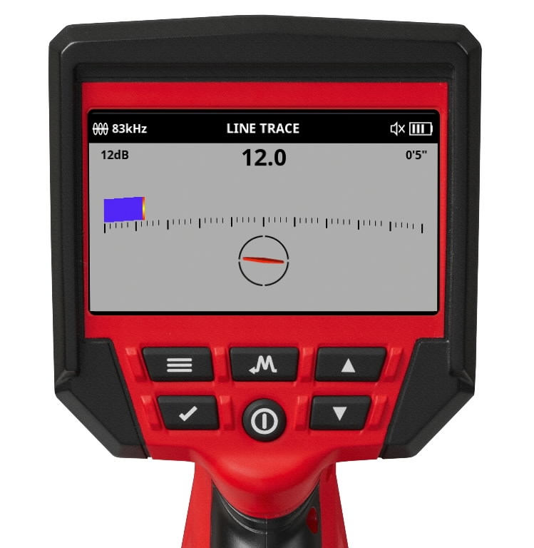 PLUMBING LOCATOR 0 IN BO M12PL-201C, ONE-KEY  7.