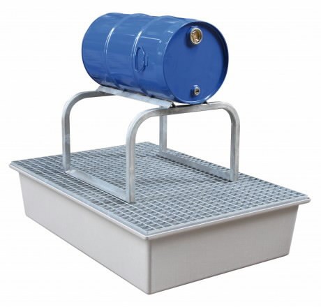 Barrel support for sump pallets FB1, 60L või 200L barrel 