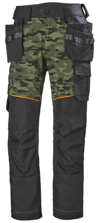 Chelsea Evolution Construction pants, camo C46, Helly Hansen Workwear