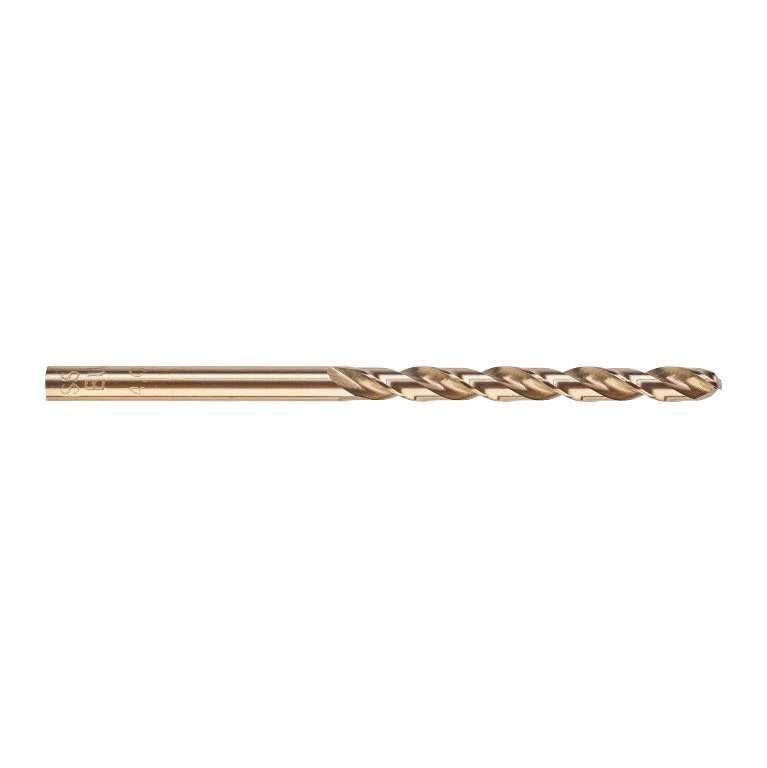 Metal drill bit Red Cobalt DIN338 HSSE-Co 10pcs 4x75mm, Milwaukee