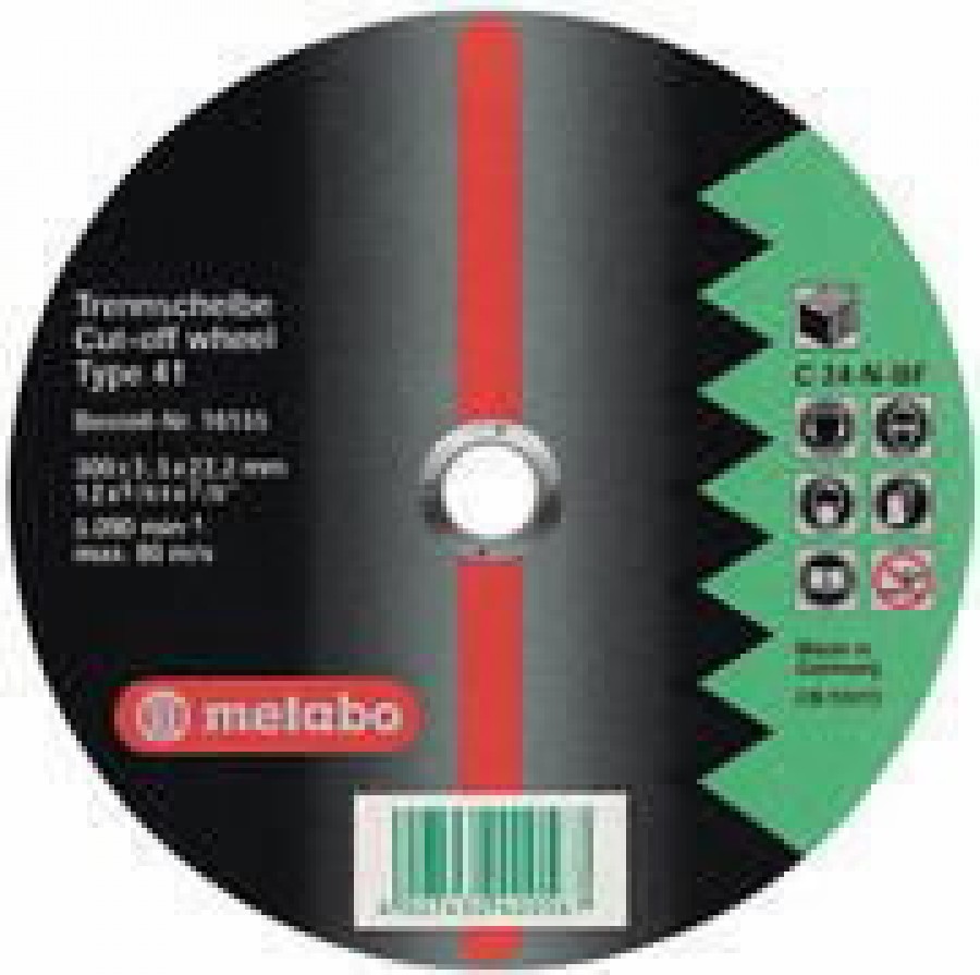 Режущий диск для камня 300x3,5x22 мм, METABO