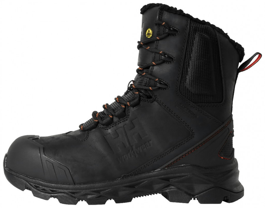 Winter safety boots Oxford Tall S3 HT, black 45
