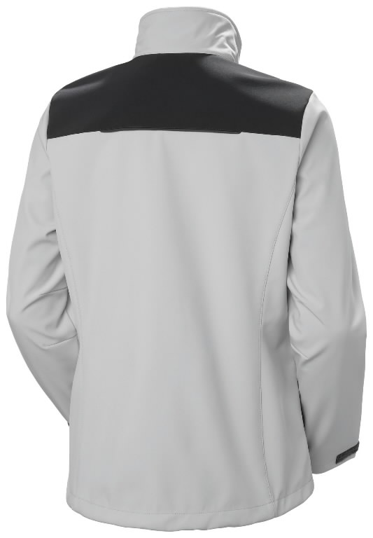 Softshell jacket Manchester 2.0, women, light grey 3XL 2.