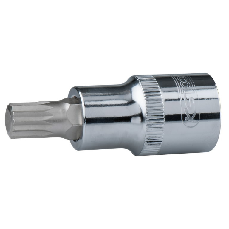 1/2" CHROME+ Bit socket spline (XZN) 1