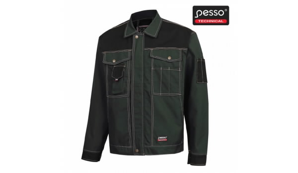 Darbinis  švarkas Pesso Workwear  Canvas, tamsiai žalia 54/1 XL