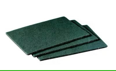General purpose scouring pad Scotch-Brite 96, green, 60pcs 1 158x224mm, 3M