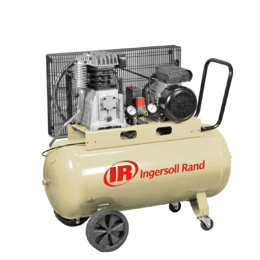 kolbkompressor 2,2kW rihmülekanne PSe3b-100L-1_P (ratastel), Ingersoll-Rand