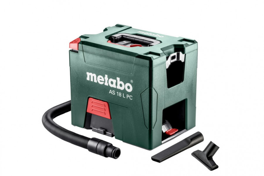 Cordless vacuum cleaner AS 18 L PC / 2x5,2Ah, Metabo